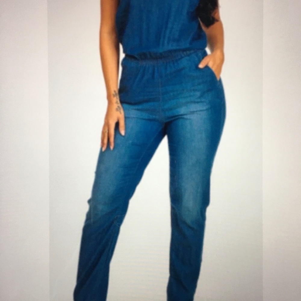 Denim Jumpsuit